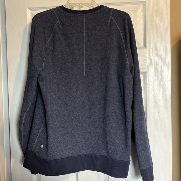 Lululemon men’s blue crew neck sweatshirt size large - Picture 5 of 8